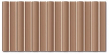 WOW Faces Bars Tan 12.5x25 / Вов
 Факес
 Барс
 Тан 12.5x25 